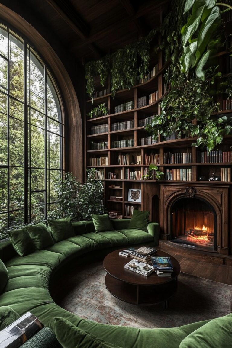 26 Dark Cottagecore House Interiors for a Moody Nostalgic Space